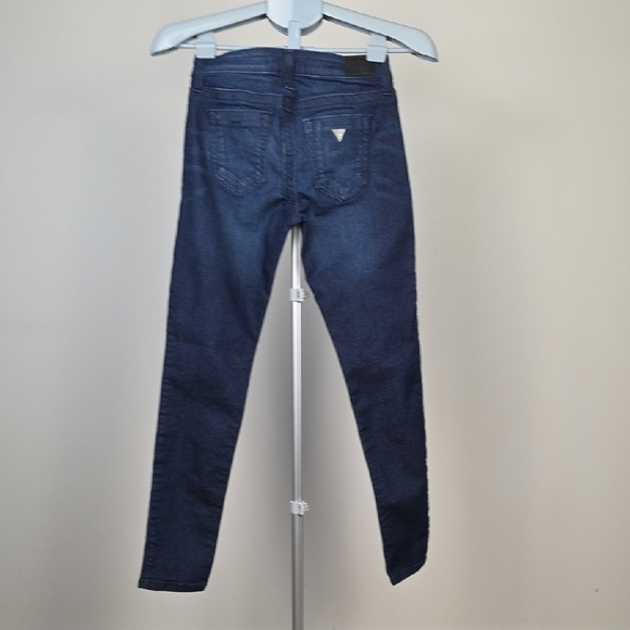 Guess Los Angeles Dark Wash Skinny Jeans Women’s Size 24 - Picture 4 of 9